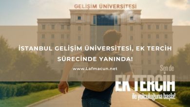 İstanbul Gelişim Üniversitesi, Ek Tercih Sürecinde Yanında! 30 İstanbul Gelişim Üniversitesi, Ek Tercih Sürecinde Yanında!